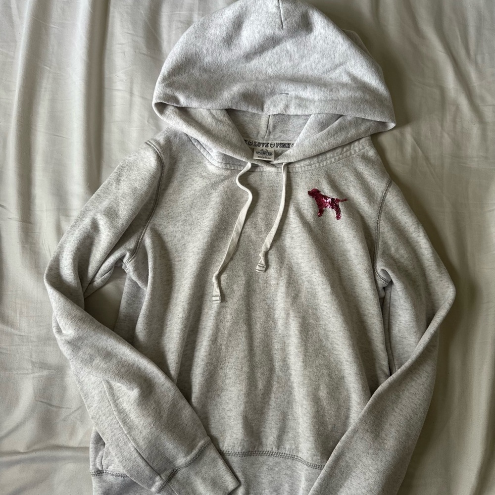 Victoria's Secret Gray Sweater with Relaxed Fit